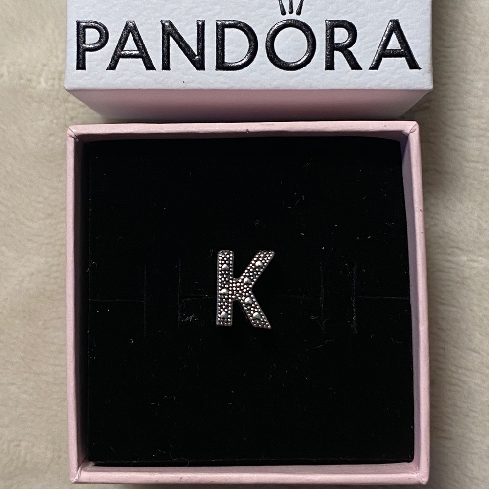 Pandora Charm - Letter “K”